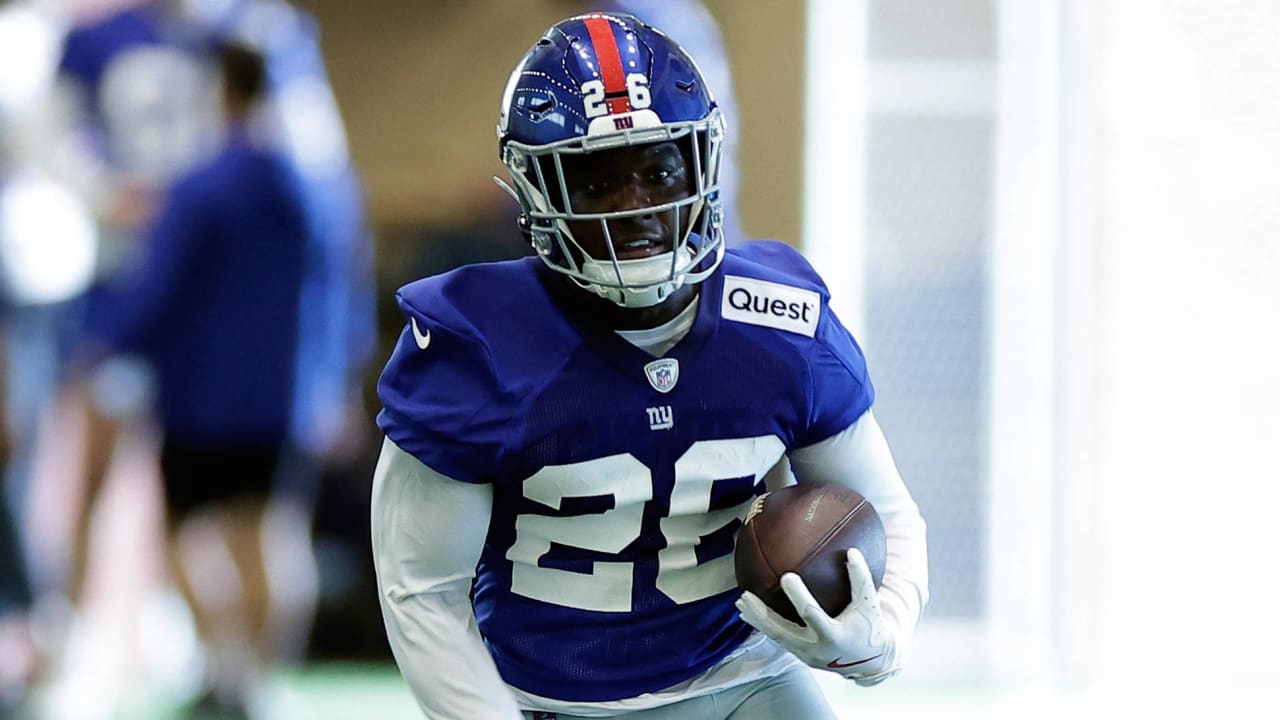 Giants RB Devin Singletary on taking over for Saquon Barkley: 'I'm just  gonna be me'