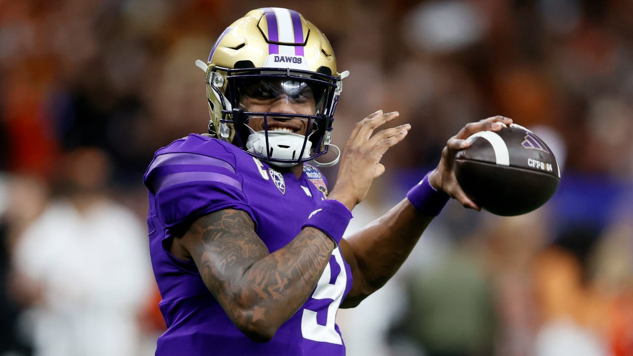 Falcons Select Washington Qb Michael Penix Jr With No 8 Overall Pick