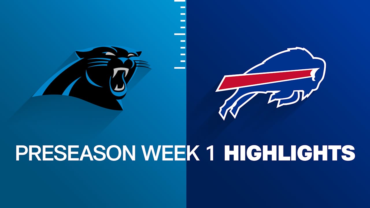 Panthers vs. Bills highlights | Preseason Week 1