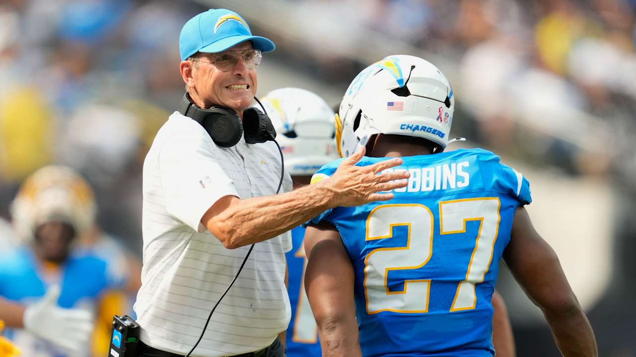 Jim Harbaugh’s Chargers will be successful in today’s NFL; Marvin Harrison Jr. struggles, Klint Kubiak shines