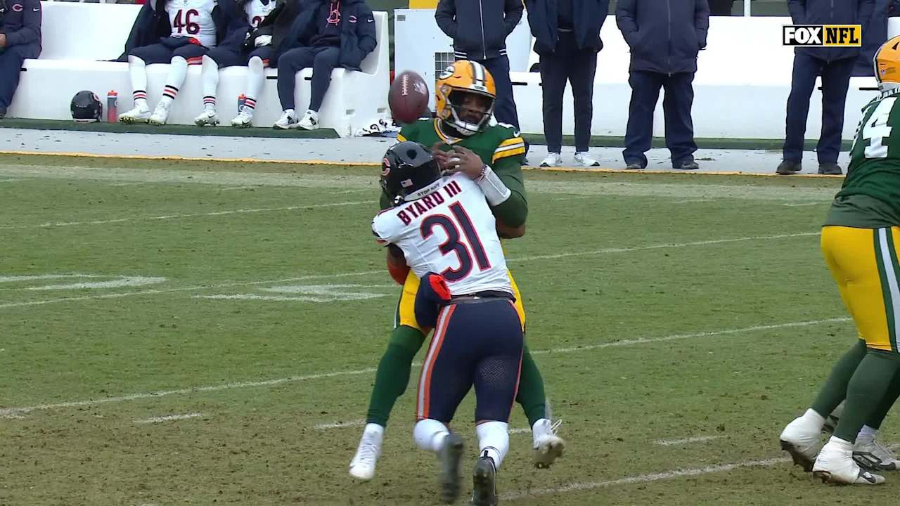 Can't-Miss Play: Chicago Bears safety Kevin Byard's hit-stick tackle of ...
