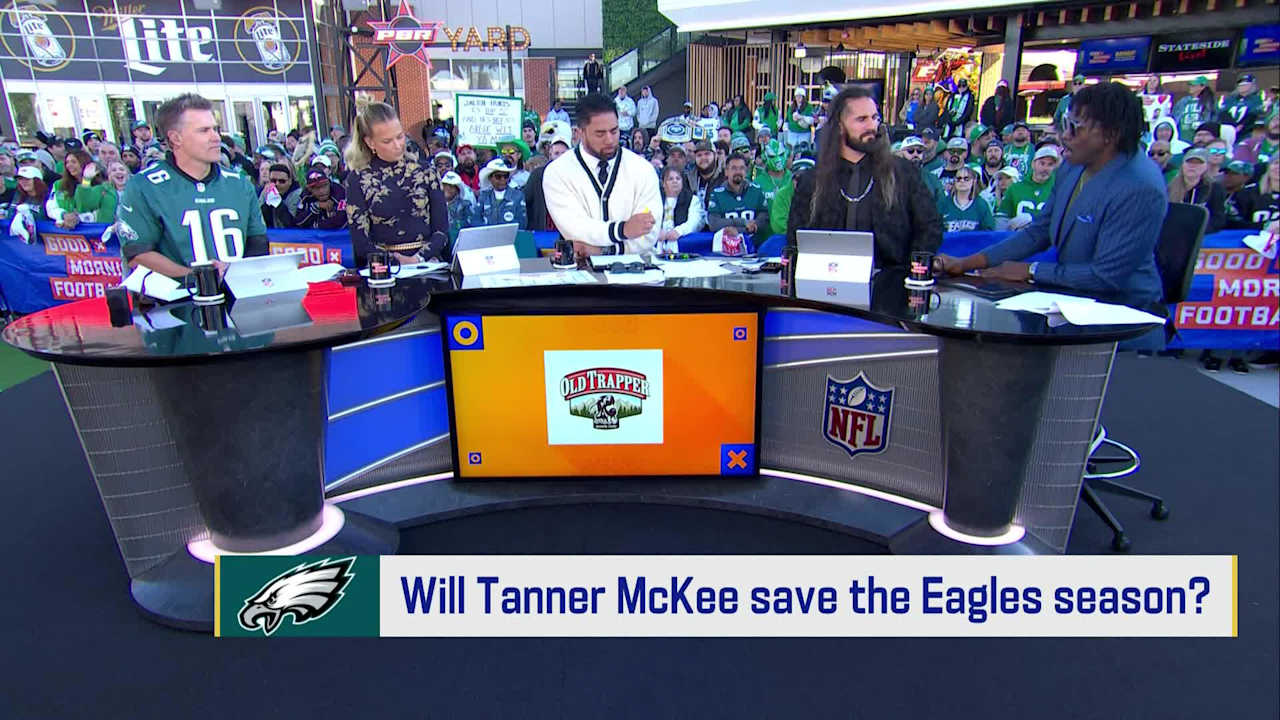 Will quarterback Tanner McKee save the Philadelphia Eagles season? | 'GMFB'
