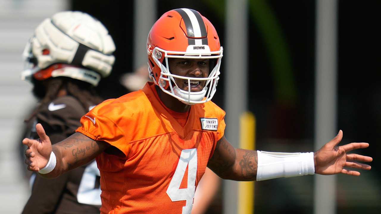 Deshaun Watson says Browns are ‘fine’ with low expectations entering 2024