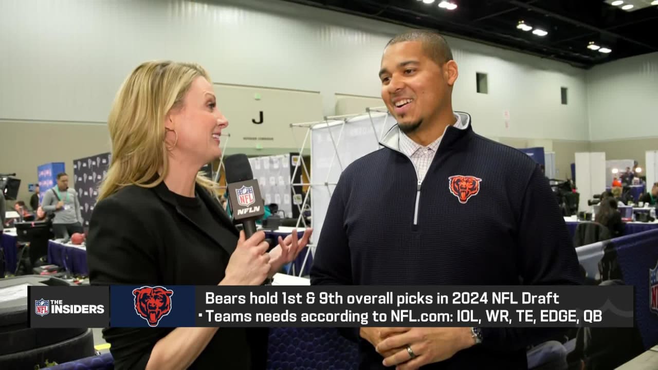 Chicago Bears General Manager Ryan Poles Discusses Bears Quarterback ...