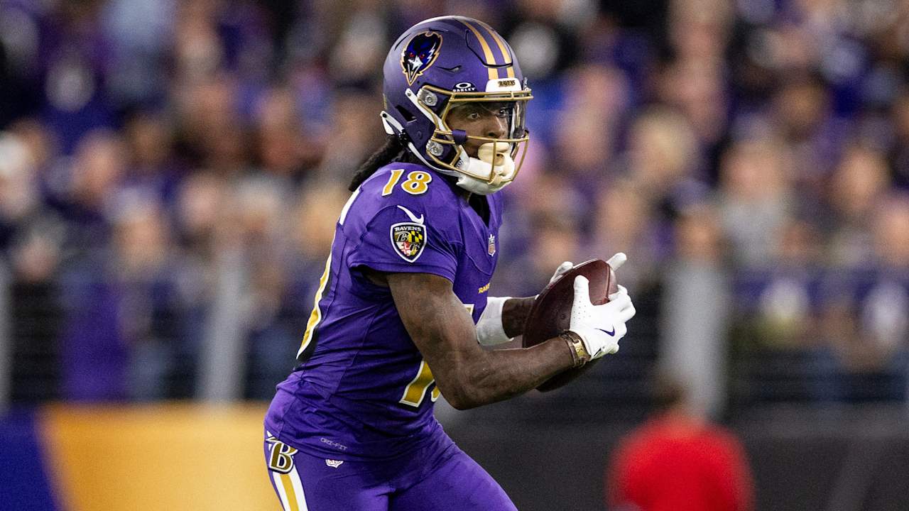 Texans claim former Ravens WR Diontae Johnson off waivers                          Dec 23, 2024 thumbnail