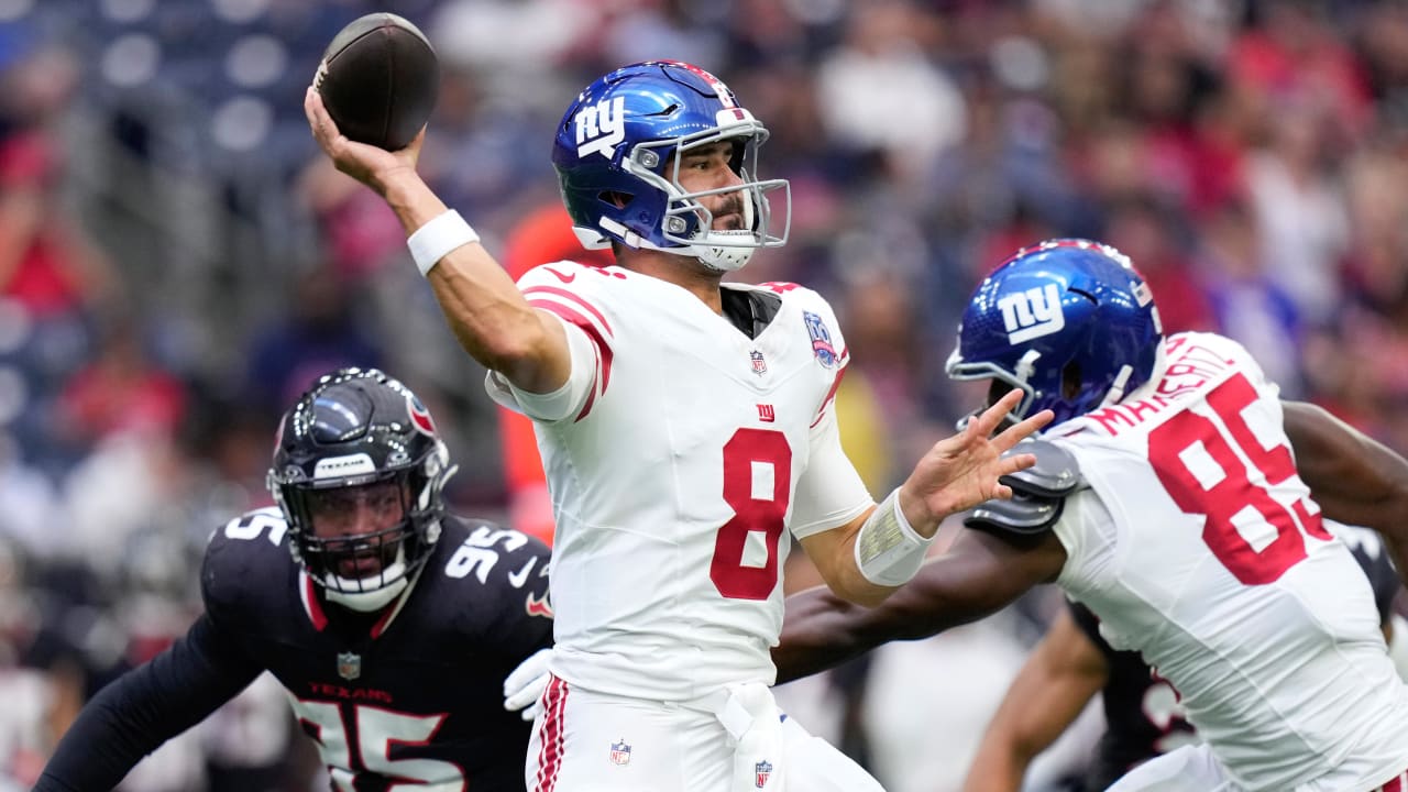 Giants HC Brian Daboll on evaluating Daniel Jones’ uneven day vs. Texans: ‘That’s what these games are for’