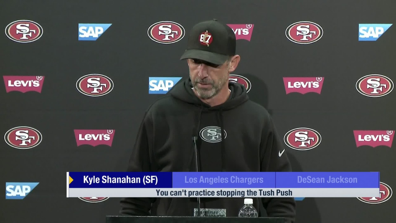 San Francisco 49ers Head Coach Kyle Shanahan On Stopping 'Tush Push ...