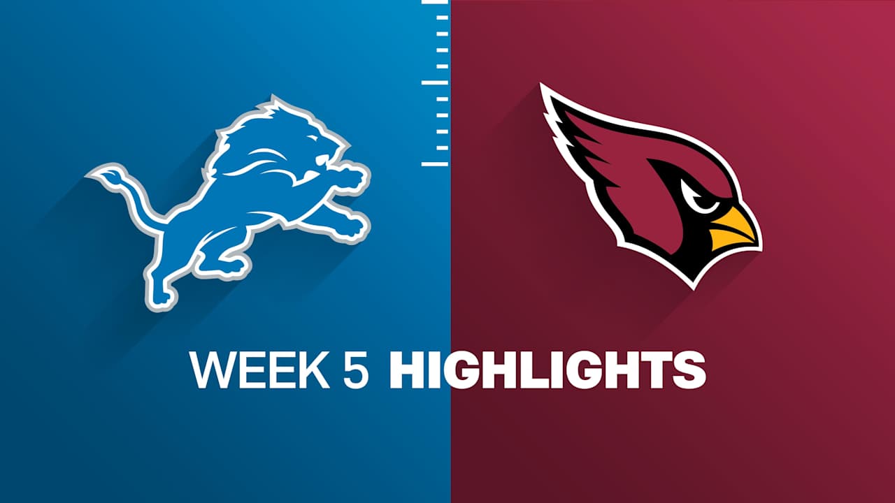 Lions vs. Cardinals Final Score & Stats: 45–21 | 2026 Week 5