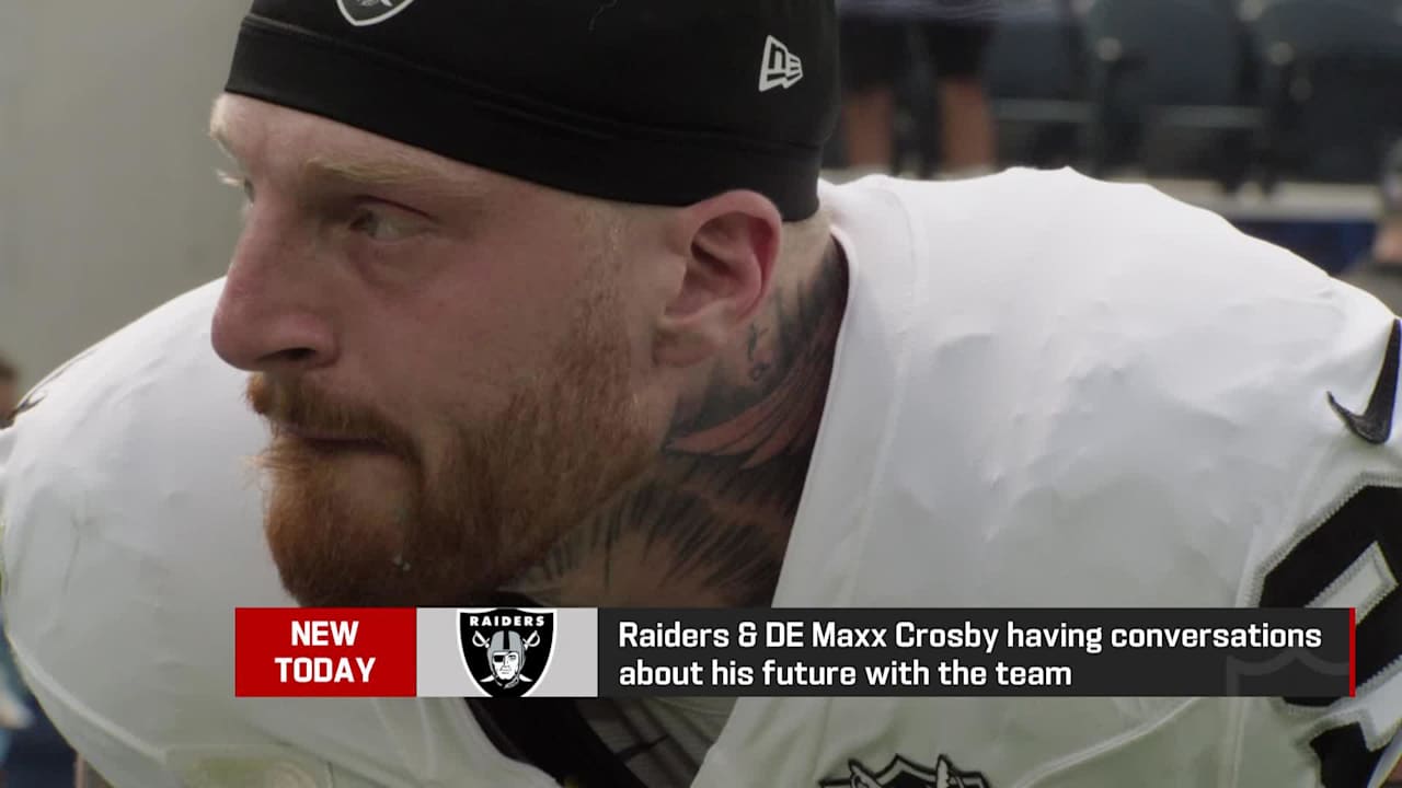 Las Vegas Raiders and Las Vegas Raiders defensive end Maxx Crosby are ...