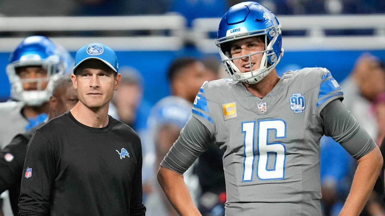 Lions' Jared Goff on losing Ben Johnson to Bears: 'Wish he didn't have to  be in our division'