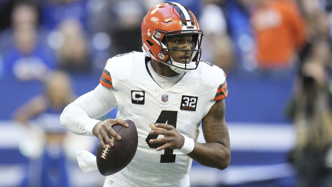 Browns QB Deshaun Watson (shoulder) to start Sunday vs. Cardinals