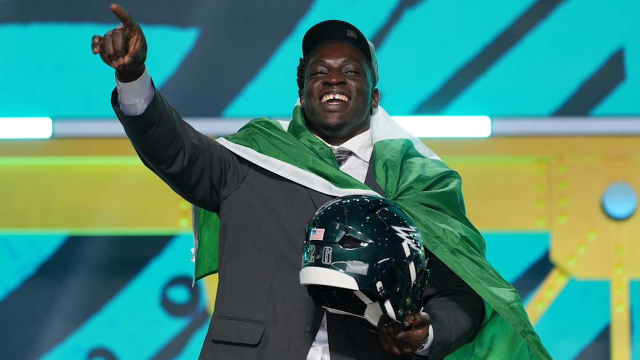 Eagles' International Player Pathway participant Uar Bernard details 'dream come true' after being drafted