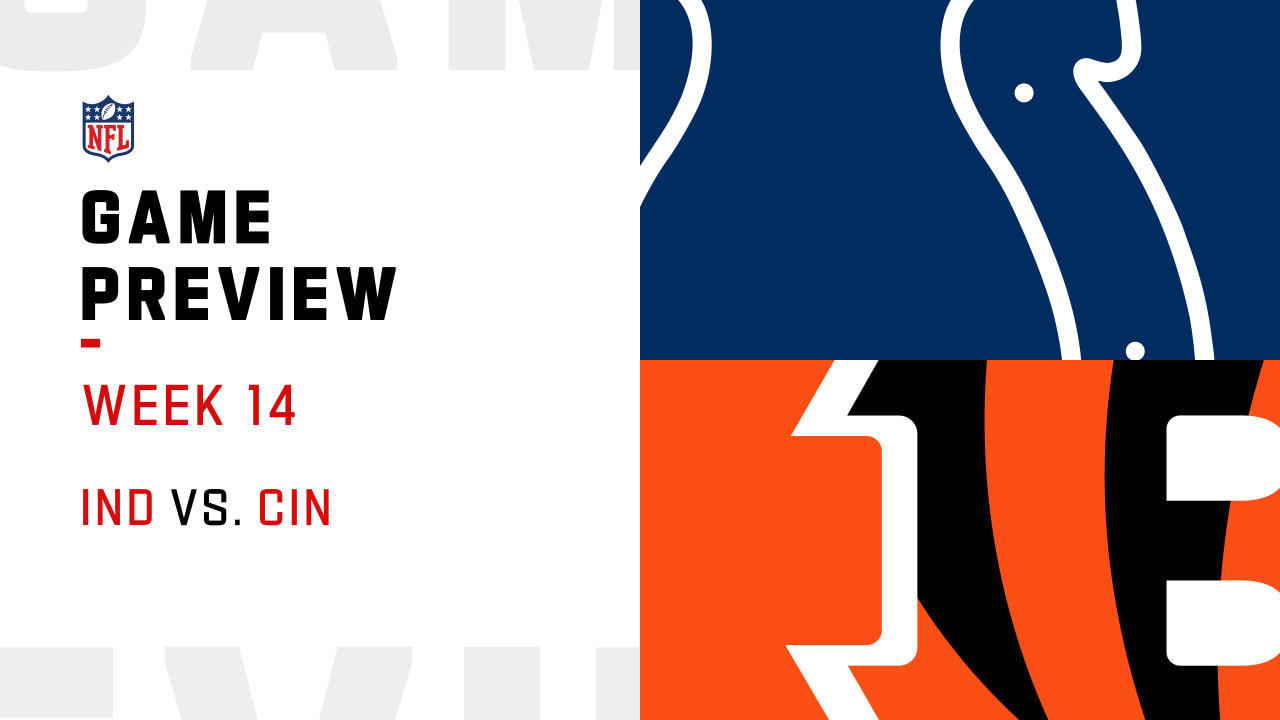 Indianapolis Colts vs. Cincinnati Bengals preview Week 14