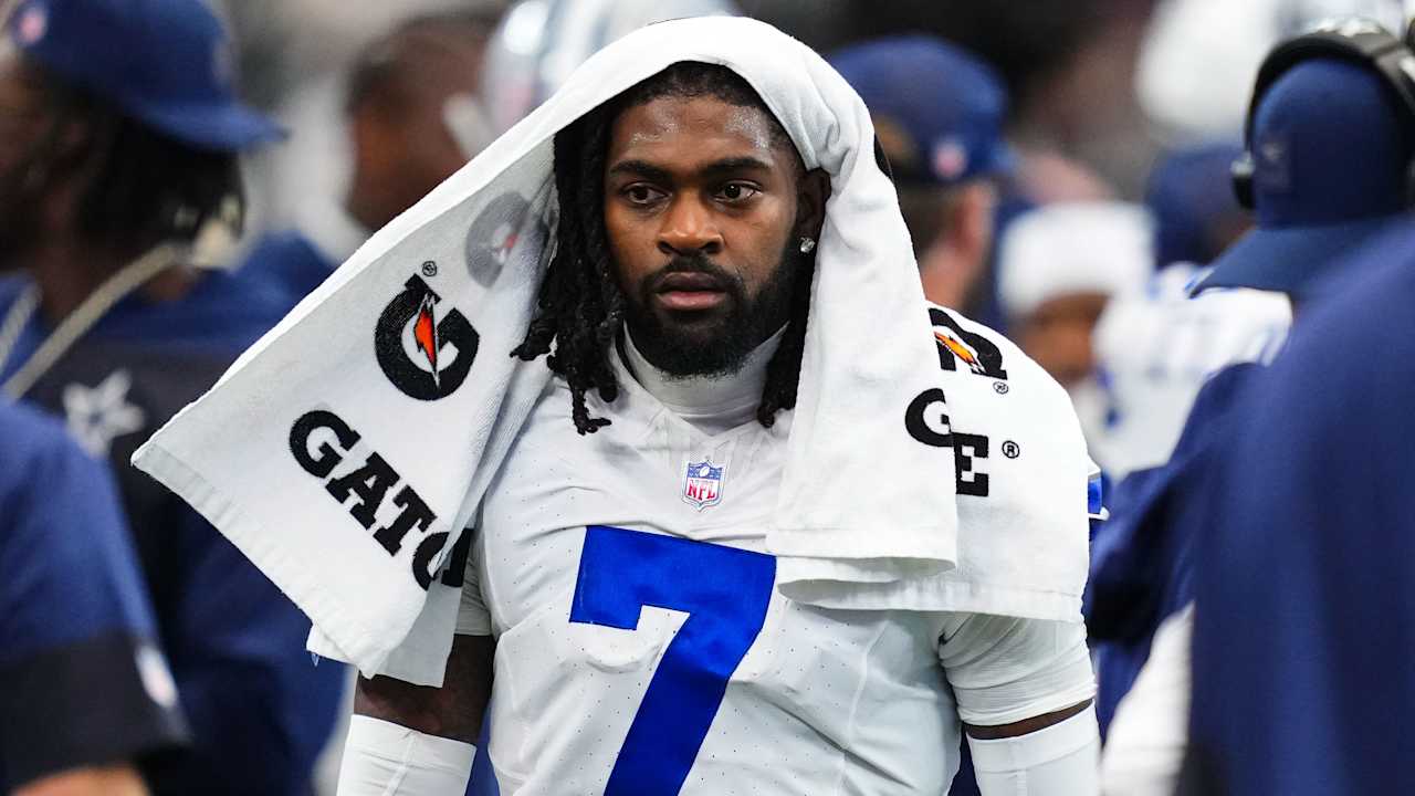 Cowboys' Trevon Diggs sidelined against Commanders due to concussion protocol