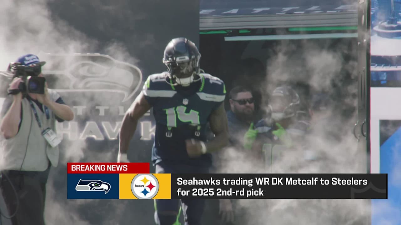 NFL Network Insider Ian Rapoport: Steelers acquire WR DK Metcalf from ...