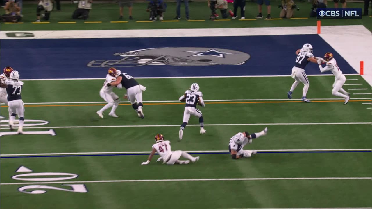 Dallas Cowboys Running Back Rico Dowdle's 16-yard Touchdown Opens Up ...