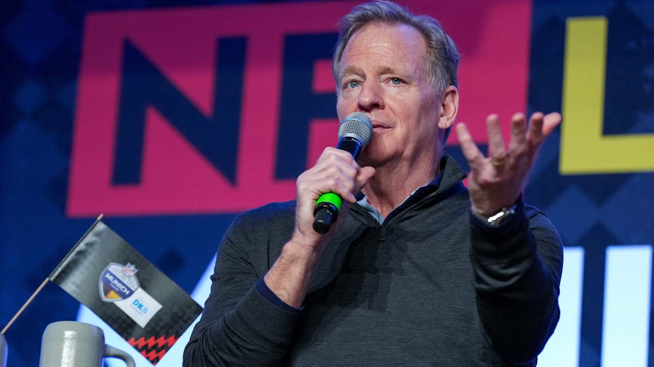 NFL Commissioner Roger Goodell eyes eight international games in 2025, including one in Ireland