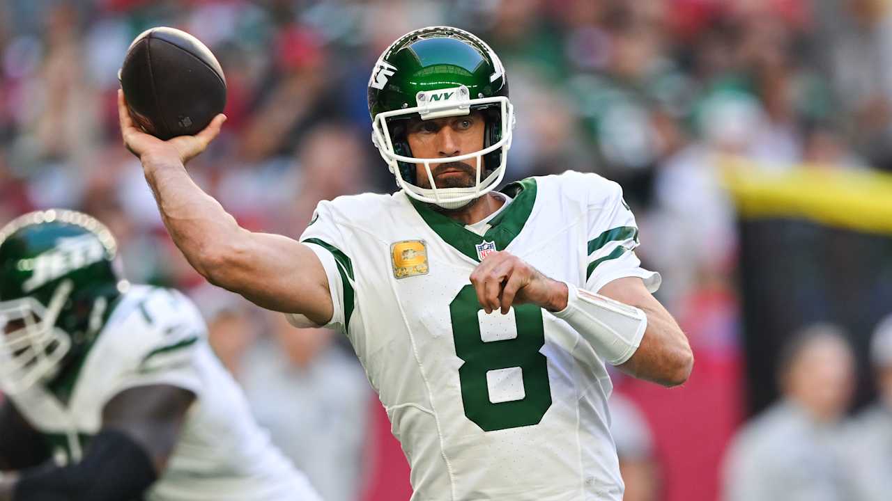 Aaron Rodgers' return to Jets for 2025 unclear with six games left in