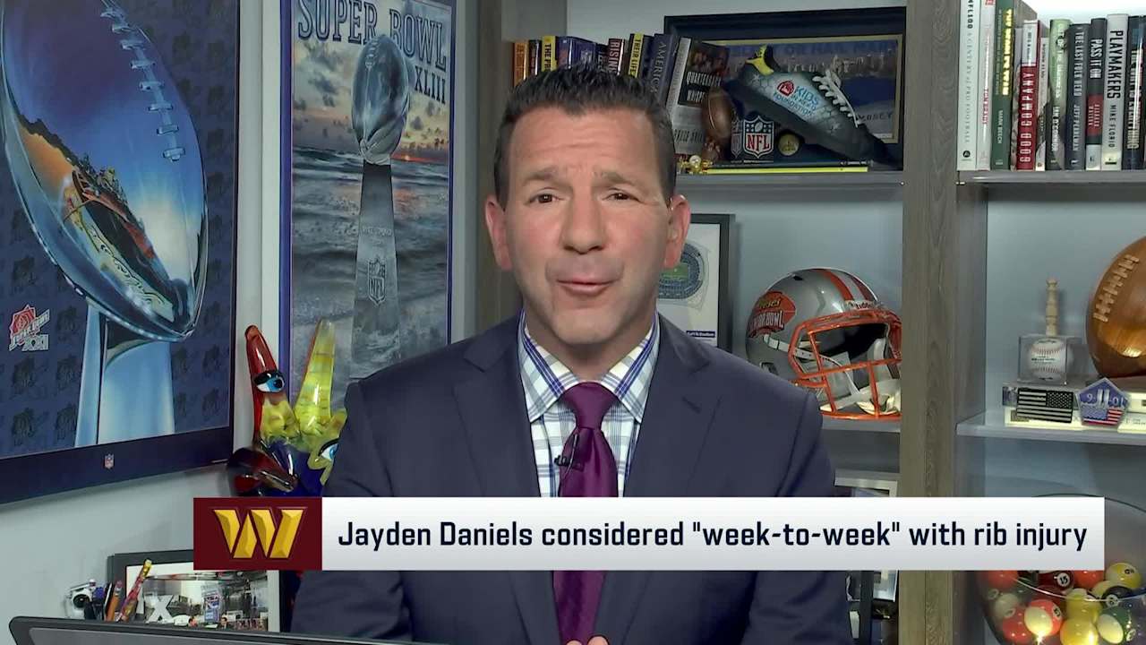 NFL Network's Ian Rapoport Washington Commanders quarterback Jayden