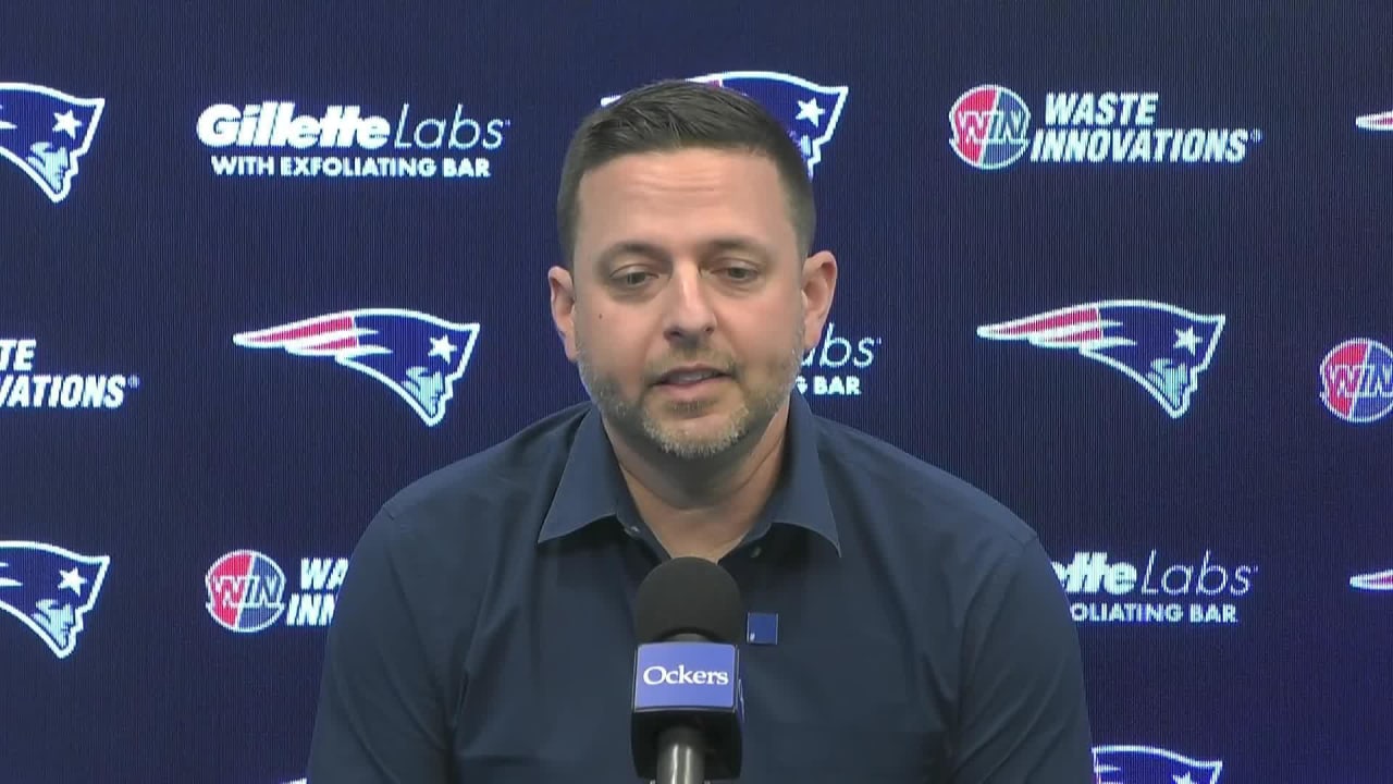 New England Patriots general manager Eliot Wolf Patriots are 