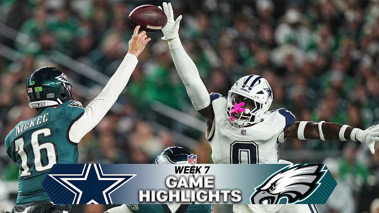 Game Highlights: Dallas Cowboys vs. Philadelphia Eagles | Week 7
