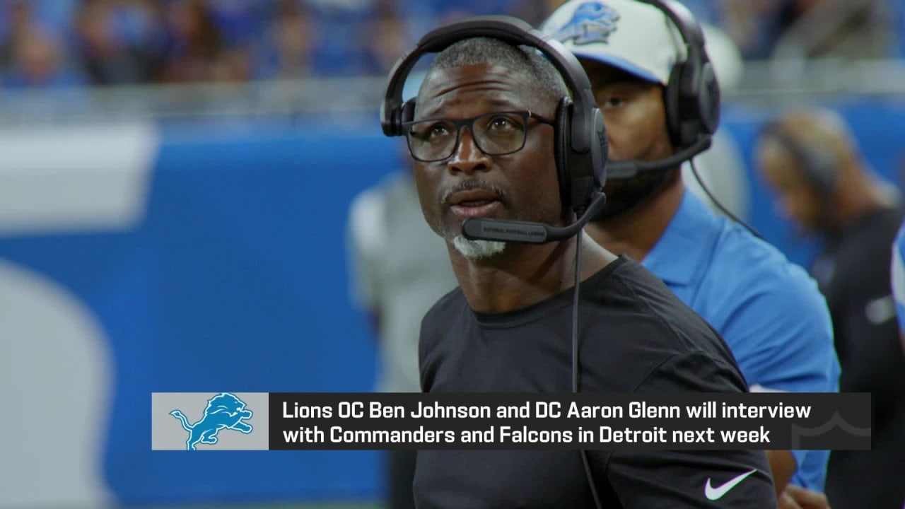 NFL Network's Tom Pelissero Detroit Lions Ben Johnson, Aaron Glenn set