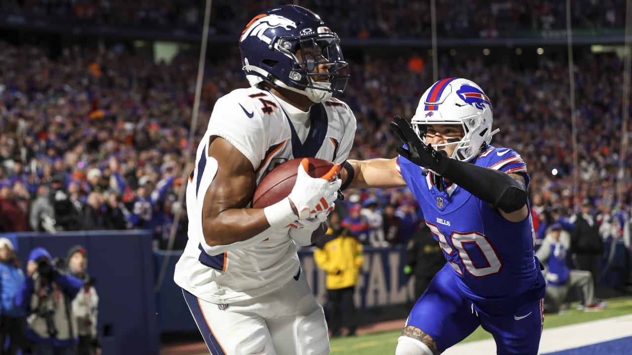 Numbers behind Denver Broncos wide receiver Courtland Sutton scoring