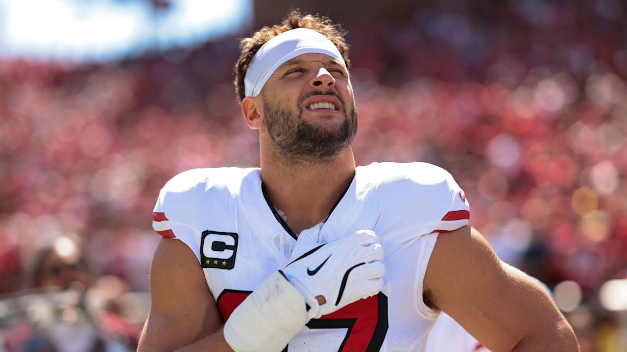 Niners DE Nick Bosa believed to have suffered torn ACL in Sunday’s win over Cardinals