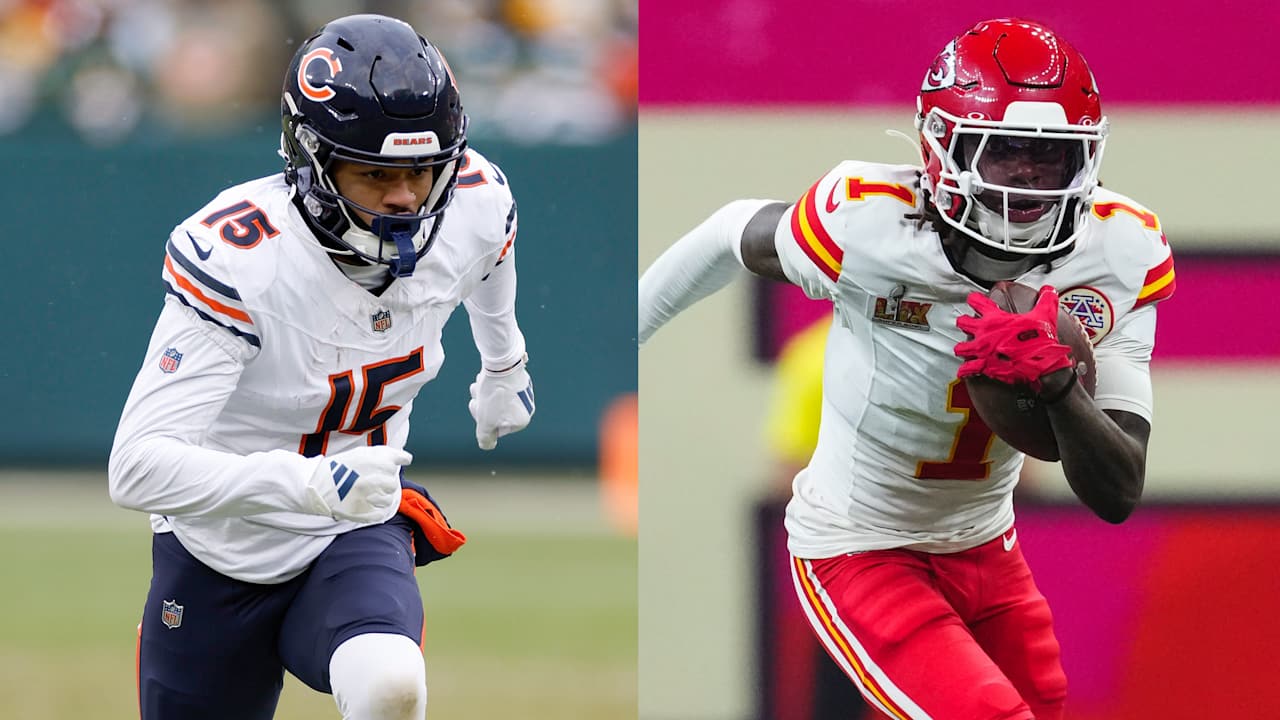 2025 NFL AllBreakout Team Offense Rome Odunze Xavier Worthy to lead Bears Chiefs passing attacks  NFLcom