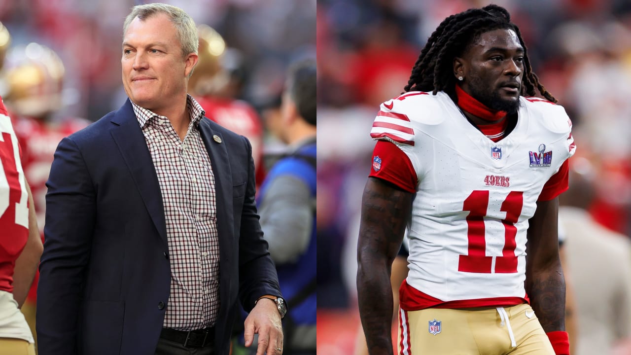 Niners GM John Lynch on possibly extending Brandon Aiyuk: 'You