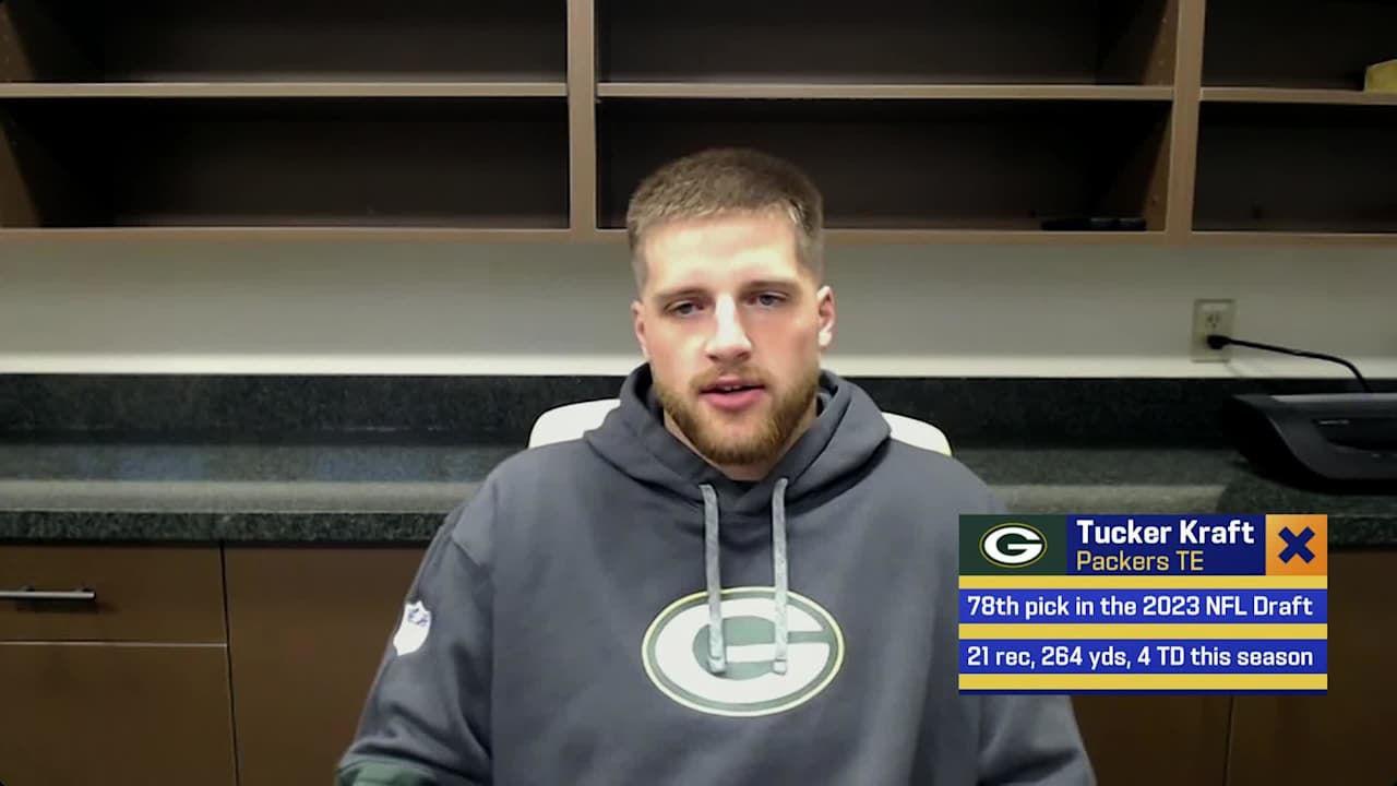 Green Bay Packers Tight End Tucker Kraft On Year 2 Preview Week 8