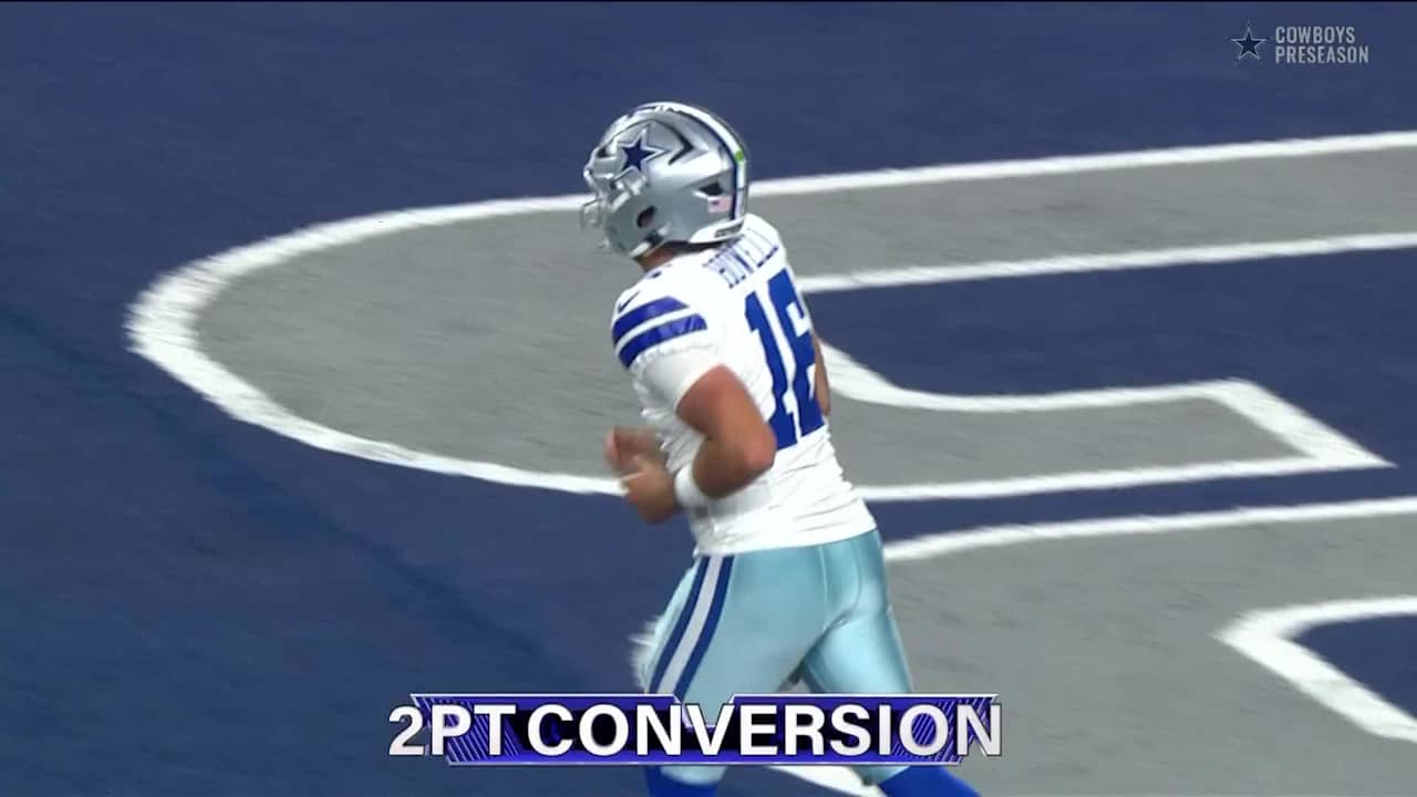 Dallas Cowboys quarterback Sam Howell refuses to go down and converts ...
