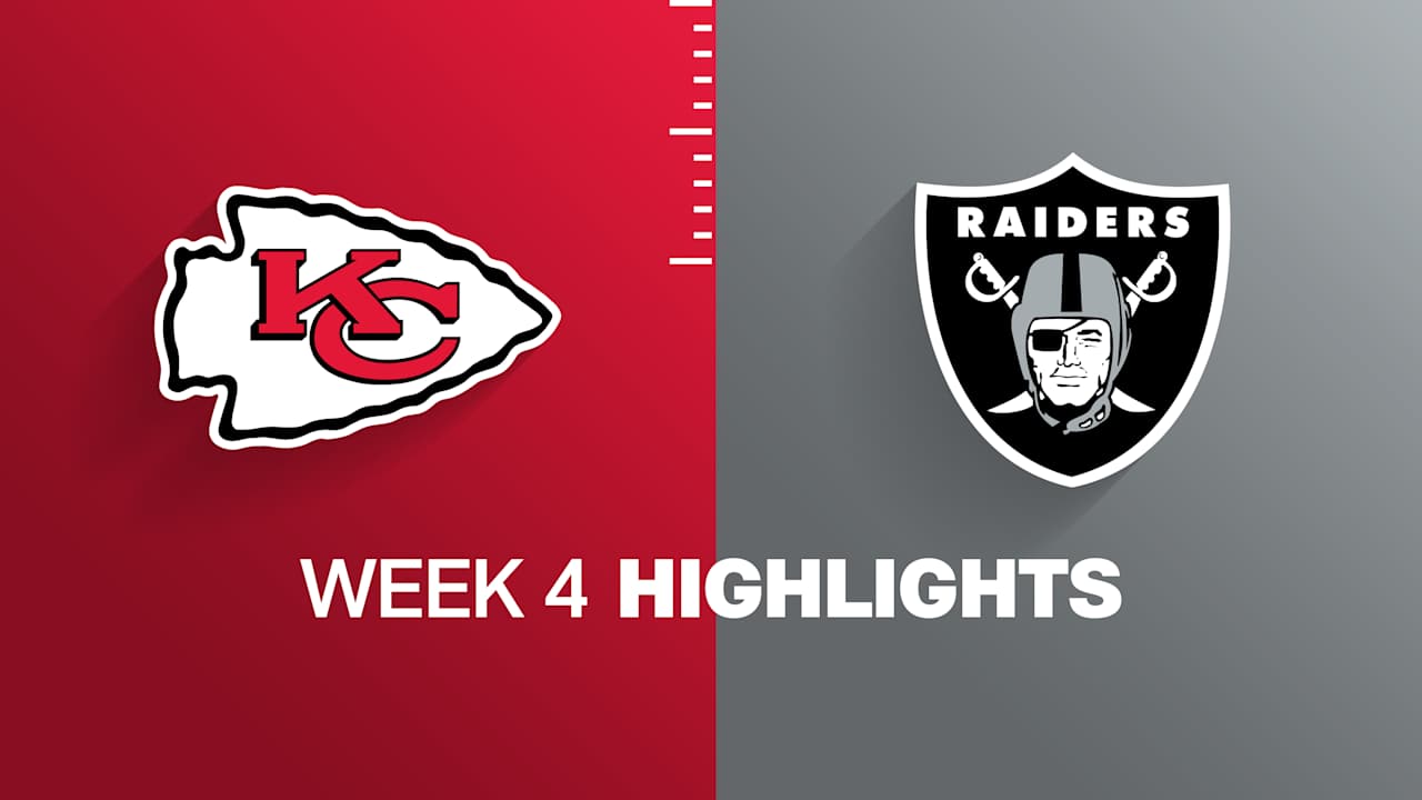 Chiefs vs. Raiders highlights | Week 4 video thumbnail
