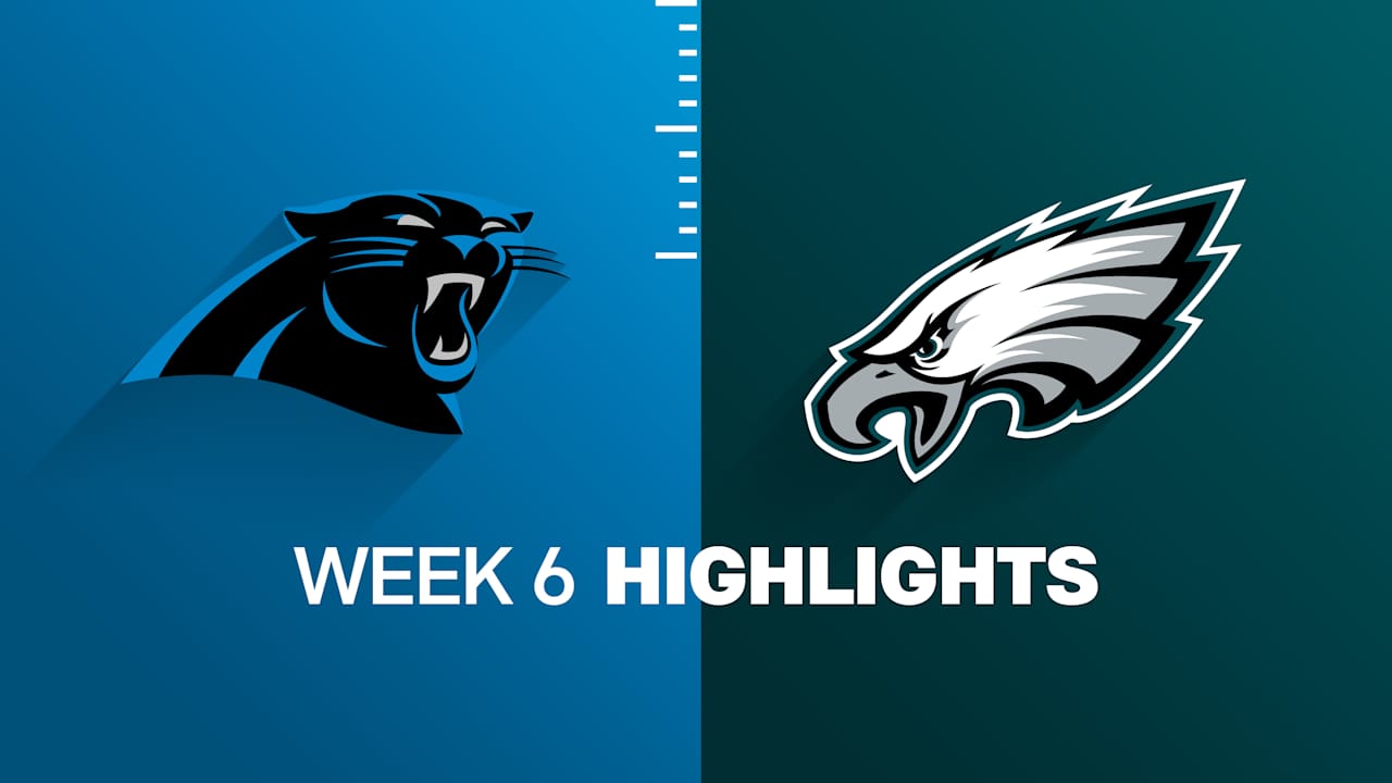 Panthers vs. Eagles highlights | Week 6 video thumbnail