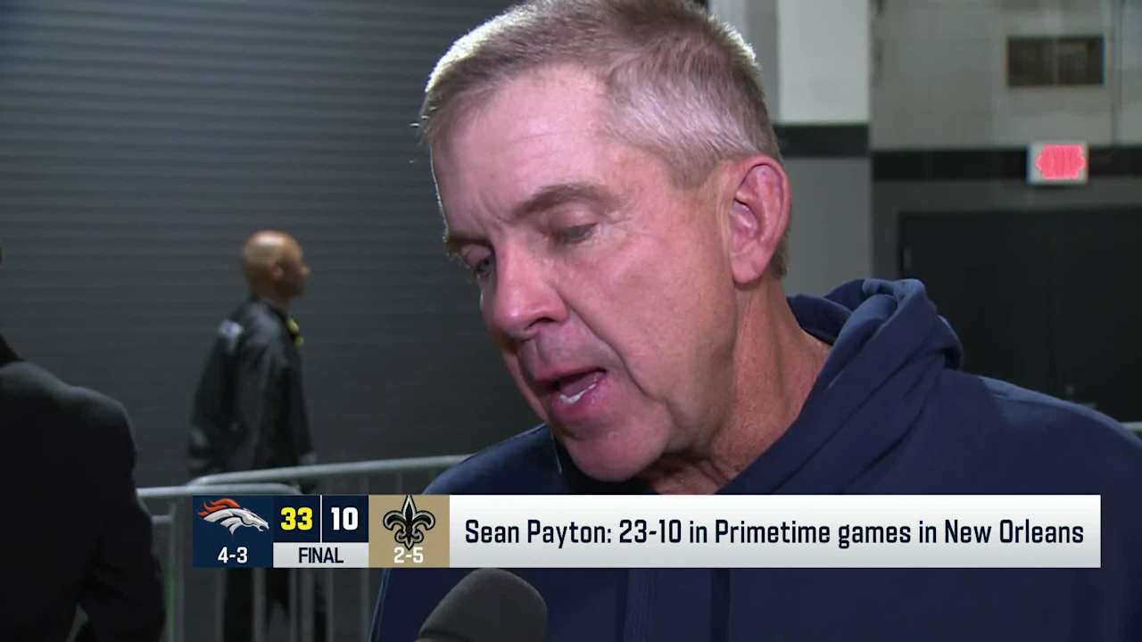 Denver Broncos head coach Sean Payton discusses Broncos' shortweek win