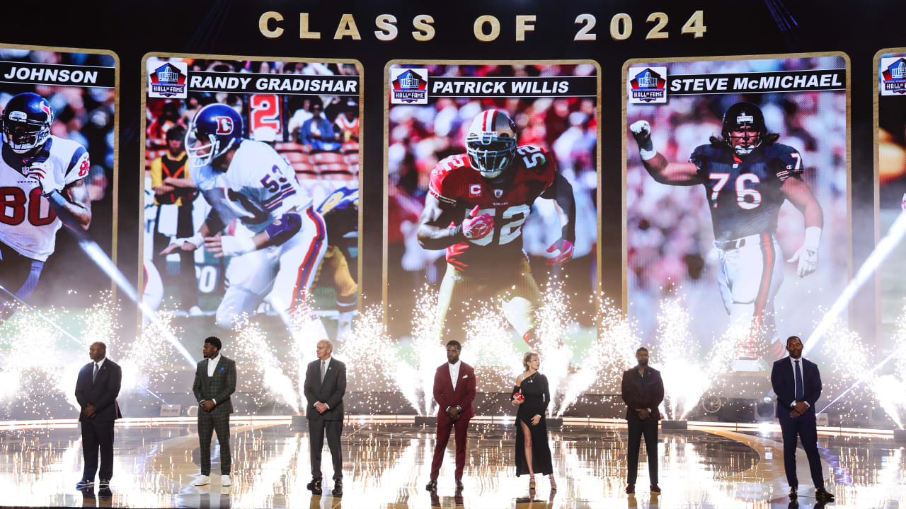 Pro Football Hall of Fame Class of 2024 revealed at 'NFL Honors'