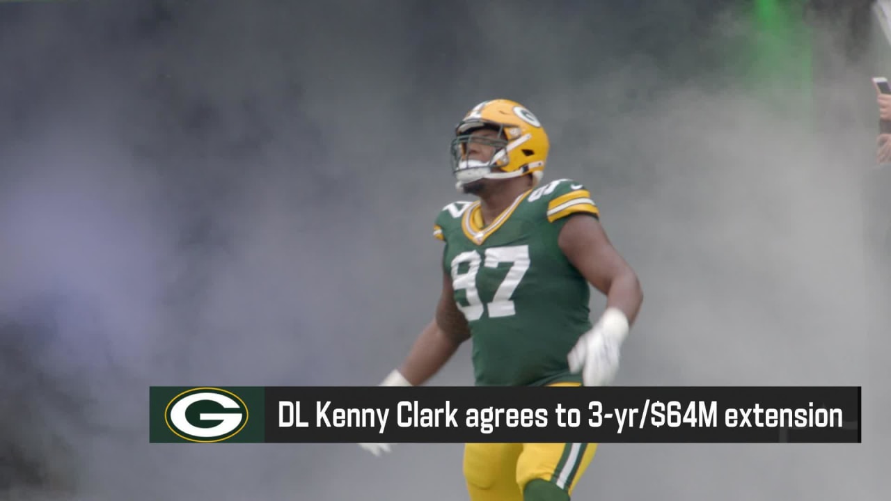 Green Bay Packers defensive lineman Kenny Clark agrees to 3-year, $64 ...