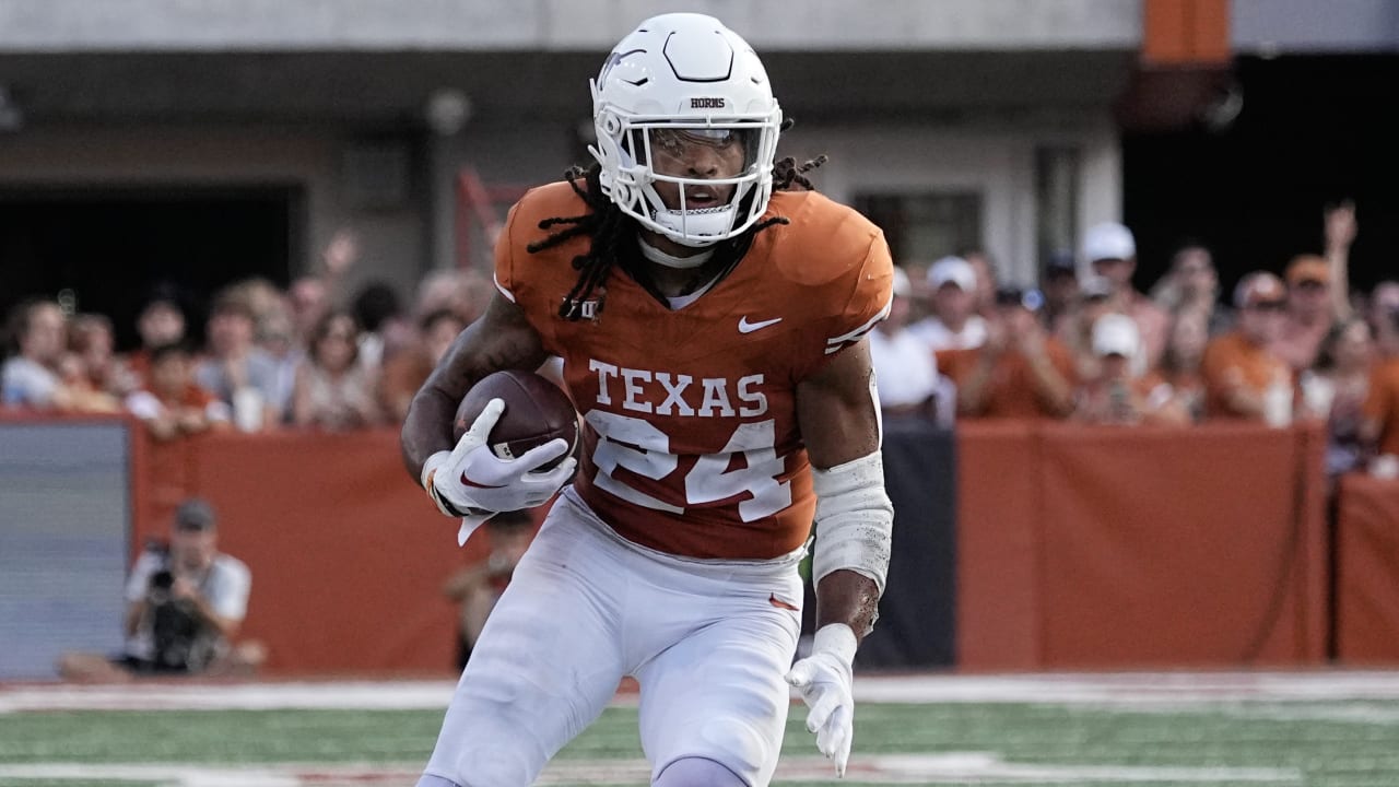 Panthers Trade Up, Take Texas RB Jonathon Brooks With Pick No. 46 Of ...