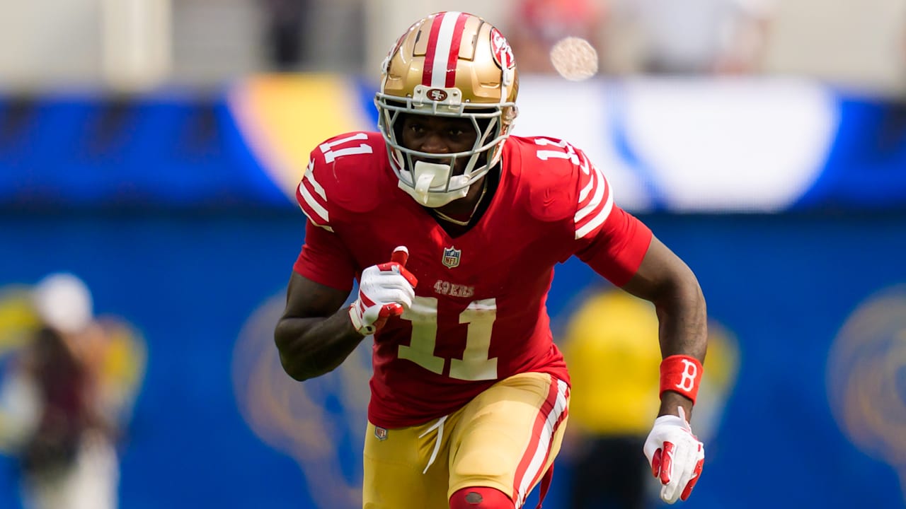 John Lynch: 49ers WR Brandon Aiyuk doing 'tremendous job coming back' from  knee injury
