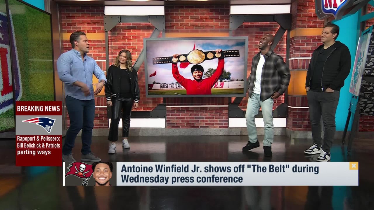 Tampa Bay Buccaneers Safety Antoine Winfield Jr. Shows Off 'The Belt ...