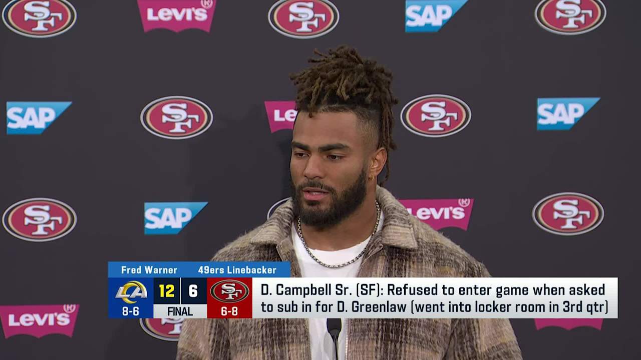 San Francisco 49ers Linebacker Fred Warner Details Linebacker Dre ...