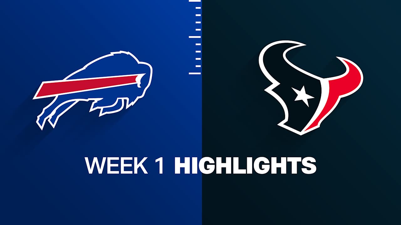 Bills vs. Texans highlights | Week 1 video thumbnail