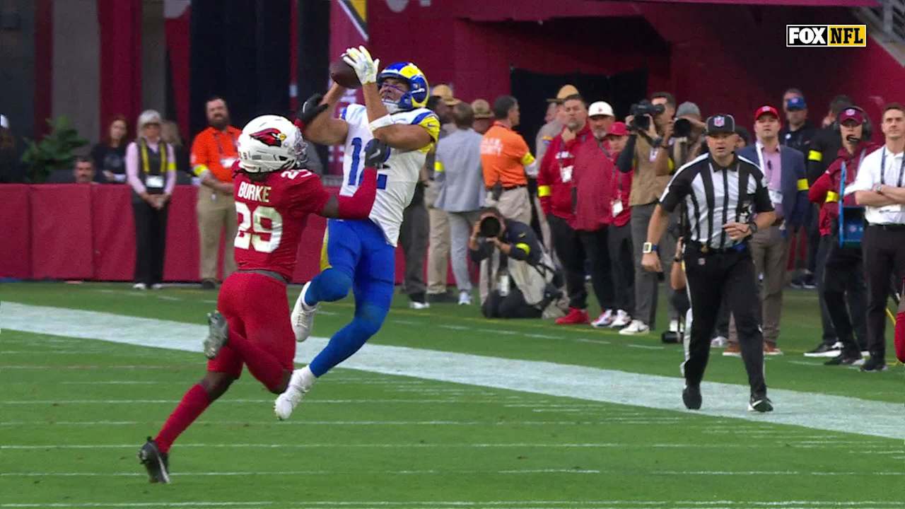 Every Los Angeles Rams wide receiver Puka Nacua catch from 2-TD game vs ...