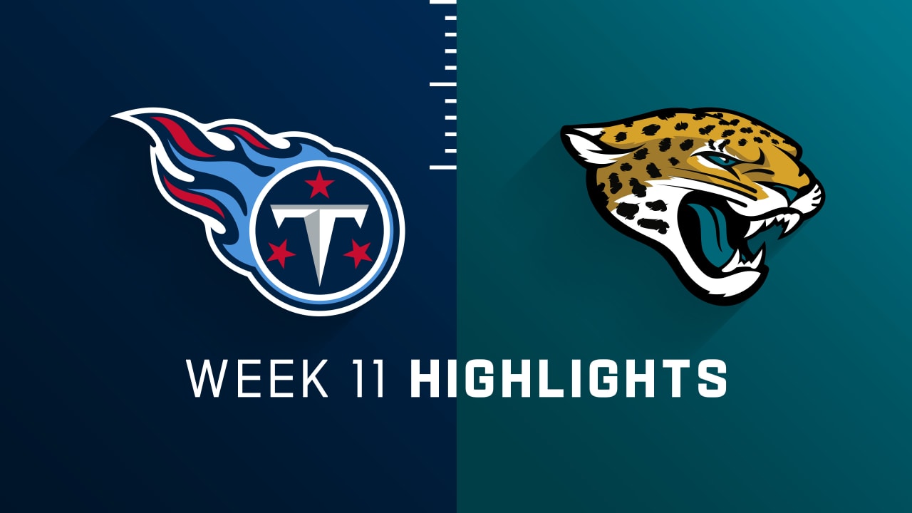 Tennessee Titans vs. Jacksonville Jaguars highlights Week 11