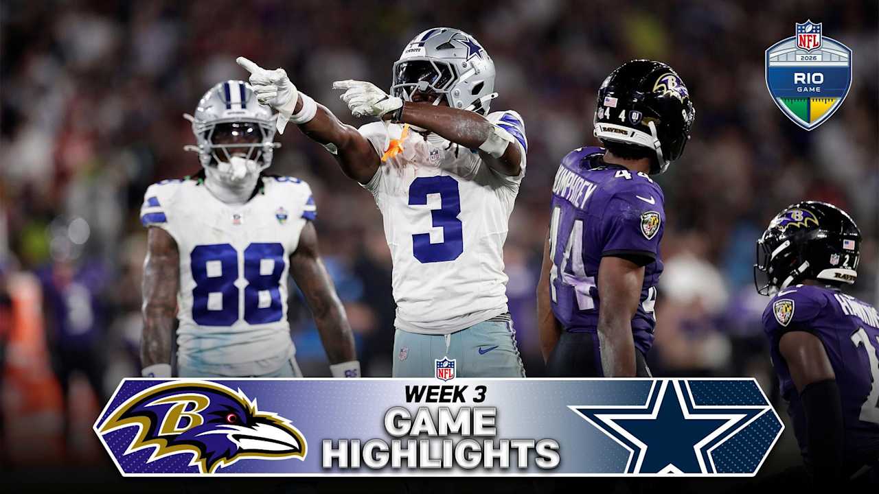 Game Highlights: Ravens vs. Cowboys | Week 3