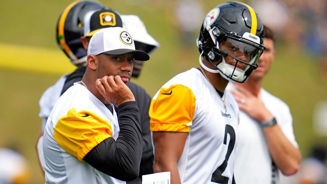 Steelers QB Russell Wilson (calf) questionable to play Sunday vs ...