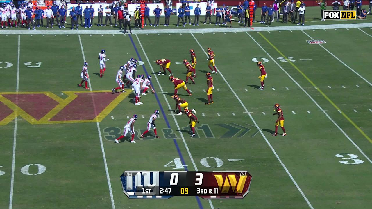 New York wide receiver Malik Nabers' best plays from 127yard game vs