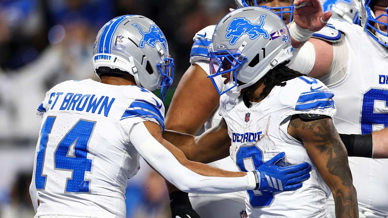 Image for Dan Campbell on Lions' Jahmyr Gibbs tying Barry Sanders for most TDs before age-24