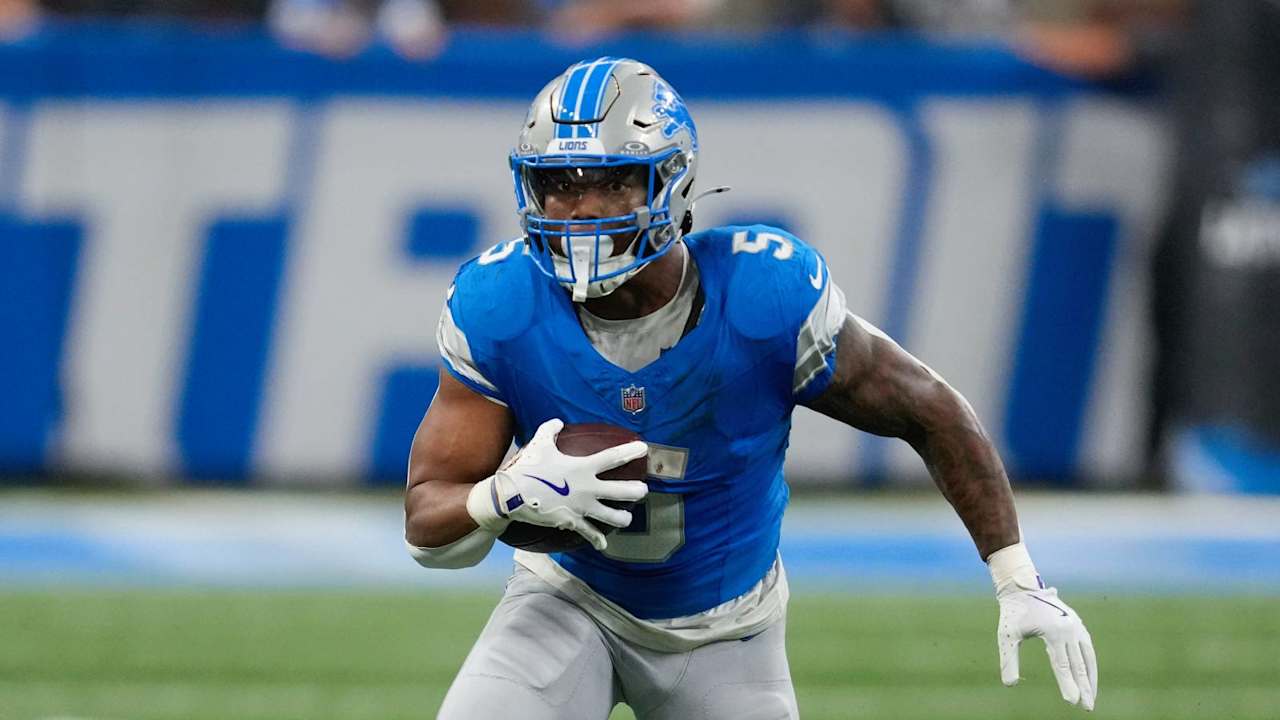 Lions, RB David Montgomery agree to a two-year contract extension worth  $18.25 million