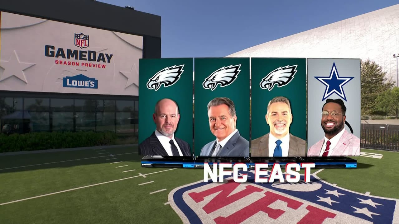 Crew's predictions for NFC East winner in 2024 | 'NFL GameDay: Season